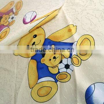 China Wholesale 100% Polyester Printed Fabric photo-4