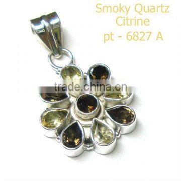 Genuine gemstone jewelry whoel sale silver jewellery