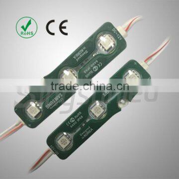High Brightness DC12v Waterproof 5050 Samsung Led Module Korea IP68
