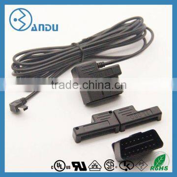 Obd Case and Plug for Diagnostic Plastic Housing Obd2 Enclosure Cheap Price Ul Standard photo-2
