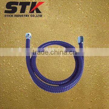 Flexible spiral shower hose