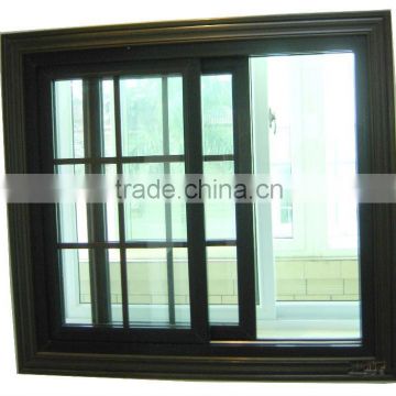 double glass Sliding UPVC plastic Vinyl window