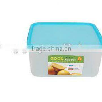 Plastic Food Container with PE lid BPA FREE