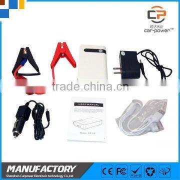 factory wholesale price oem mini multi-function car emergency battery charger jump starter power bank