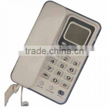Simple CID Phone, Caller ID Telephone, with Ring Flash Lights.