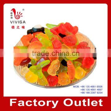 vitamin fruit bear shaped gummy candy