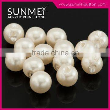 Fashion Wholesale Plastic Loose Faux Pearl Bead