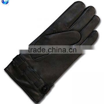 Classic Man Winter Smartphone Sheepskin Leather Touch Glove Made in China photo-2