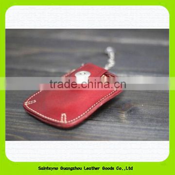 15122 Promotional gifts Leathe Key Holder KeyChain Case Bag