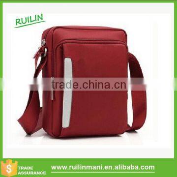 Red Single Shoulder Strap School Bag