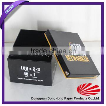 Various styles custom printed shoe box, color printed box packing, custom printed hat box