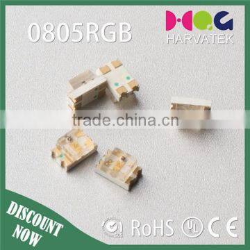 PCB surface mount 0805 RGB SMD led diode