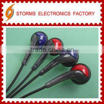 Attractive colorful mobile earphone & headphone factory manufacture