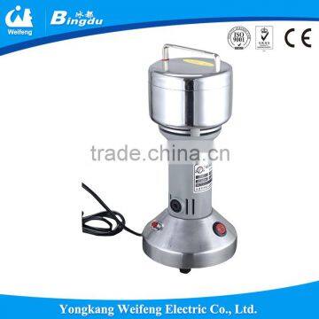 Swing stainless steel pepper spice grinder machine