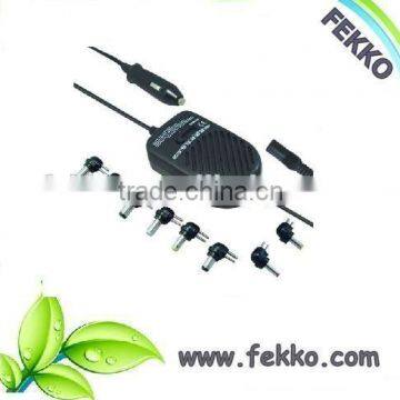 24V 3.5A 80W Universal car charger with 8 tips