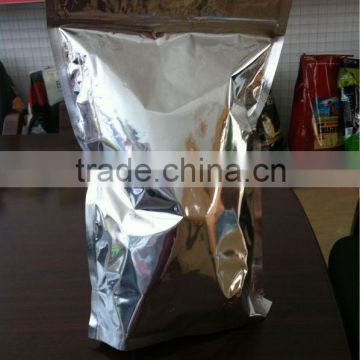 Custom printing stand up aluminum foil coffee bag with zipper