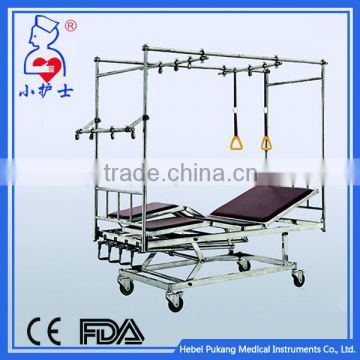 Stainless steel material Traction frame orthopedics cranks hospital beds