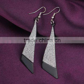 Fashion Retro Simple Geometric Earrings Wild Scrub Earring photo-5