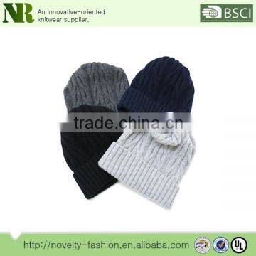 wholesale common designs warm soft popular man hat comfortable to wear