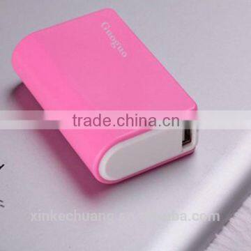Guoguo Wholesale Cute Colorful Pocket Portable 3600mah Power Bank for Iphone7