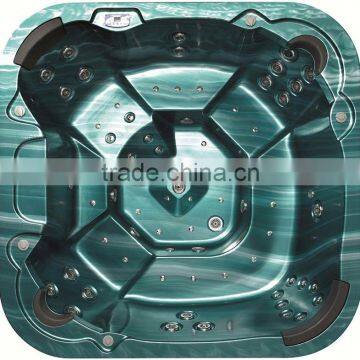 Heater Spa Tub Whirlpool Acrylic Surfing Massage Bathtub for 7 People