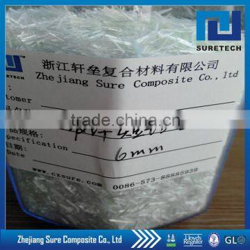 12MM EFiberglass Chopped Strand for concrete