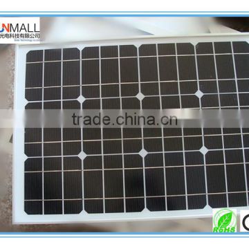 Glass Laminated Solar Panel 20w