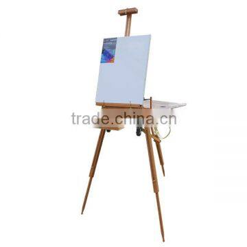 French Easel Wooden Sketch Box Portable Folding Art Artist Tripod Painters Easel Art supplies