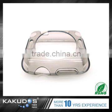 Different colorful transparent design phone case tpu for apple watch