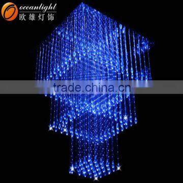 Fiber optic chandelier led fiber optic light fiber optic lighting kit OM172W