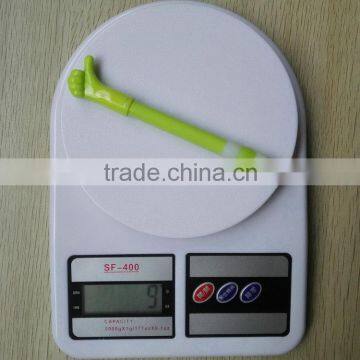 Cheap Import Products Solid Color Barrel and Clip, Neb Printable Plastic Pen