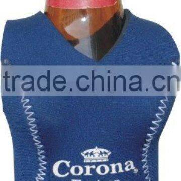 Neoprene insulated beer bottle cooler sleeve