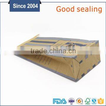 FDA Food Grade Paper Bag Natural Tin Tie Kraft Paper Bag With Window photo-3