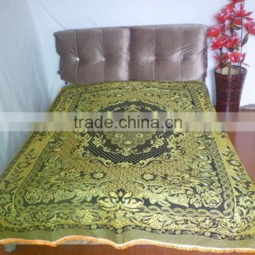 popular woven blanket set and cheap price in blanket market