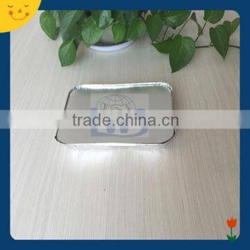Takeaway Rectangular Food Packaging Aluminium Foil Container With Lid photo-5