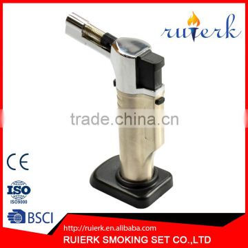 Portable brazing soldering adjustable Classic Cigarette Cigar Lighter Butane Gas torch Flame jet welding torch lighter EK-919