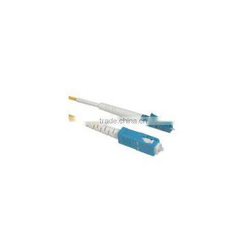 5m LC-SC 9/125 OS1 Simplex Singlemode Fiber Optic Cable (Plenum-Rated)