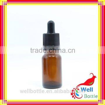 E-cig Liquid Bottles With Round Shape Glass Dropper Bottle for 10ml Amber Glass Bottle photo-5