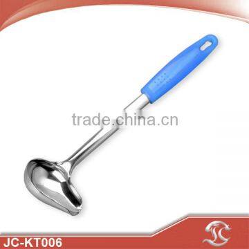 Stainless steel 304 430 420 blade sauce ladle for kitchen tools