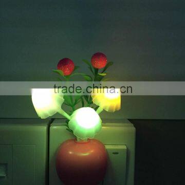 BBY-1506F1 LED Mushroom Colorful Night Light With Sensor photo-5