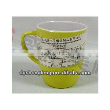 melamine cup with handle