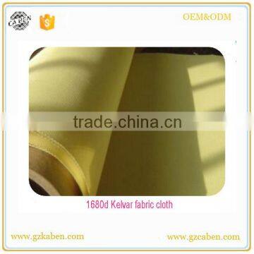 Yellow aramid Fabric 2x2 Plain Weave 5.9 oz/200gsm