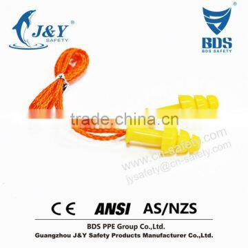 2015 Hot Sale ce Standard Silicone Hearing Protecting Hearing Protecting Earplugs With Cord photo-3