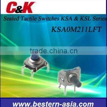 C&K KSL0M311 Sealed Tact Switch(KSA & KSL Series)