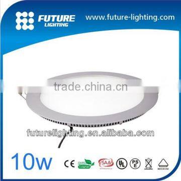 Indoor Shenzhen Manufacture high quality Super-thin 10W surface mount round panel led ceiling light