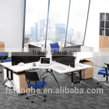 modern design 4 person workstation furniture