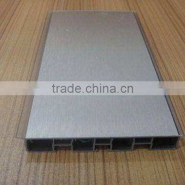 2016 aluminum protective baseboard,metal baseboard,waterproof baseboard