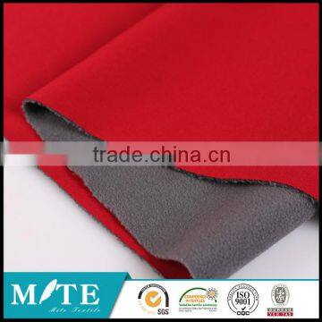 Colorful softshell stretch Functional Bonded Fleece Fabric