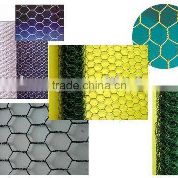 Hexagonal wire netting