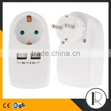 Multipurpose Multi Nation Travel Adaptor with 2 USB Charger